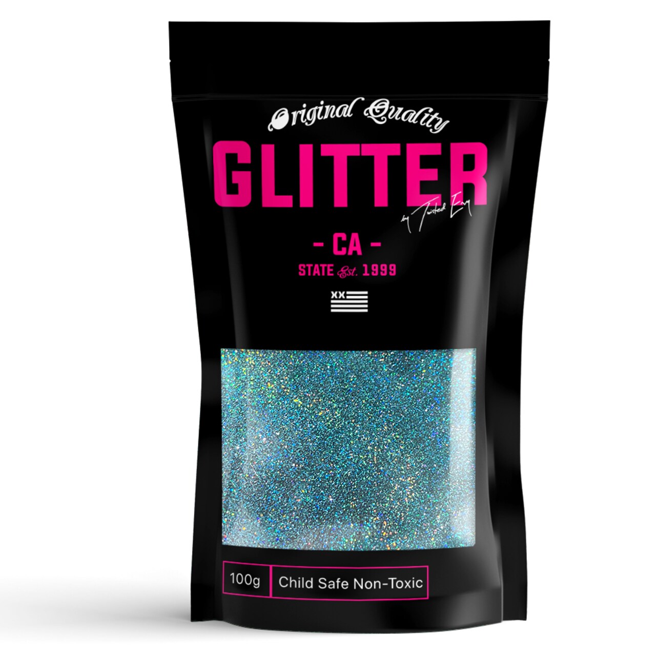 Aqua Mermaid Holographic Ultra Fine Premium Glitter 100g / 3.5oz Multi Purpose Craft Paper Glass Decorations DIY Project